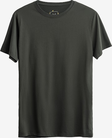 Kaft Shirt 'Asphalt' in Grey: front