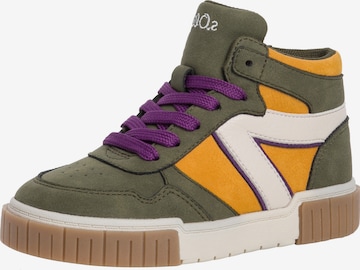 s.Oliver Sneakers in Groen: voorkant