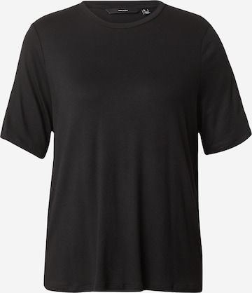 melns VERO MODA T-Krekls 'ALBERTE': no priekšpuses