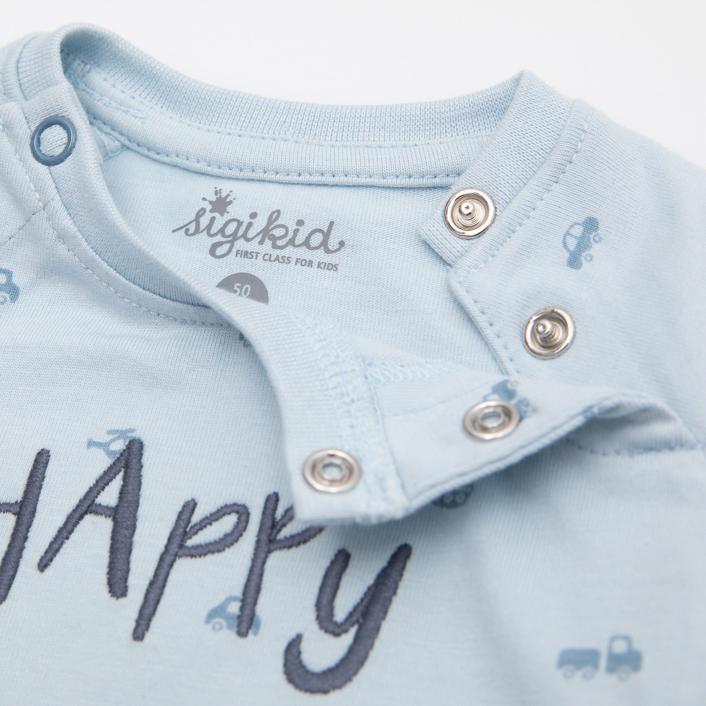 Kinder Bekleidung SIGIKID T-Shirt in Rauchblau, Hellblau - LN82108 Kinder Bekleidung SIGIKID T-Shirt in Rauchblau, Hellblau - LN82108