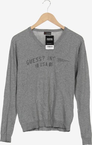 GUESS Sweater & Cardigan in S in Grey: front