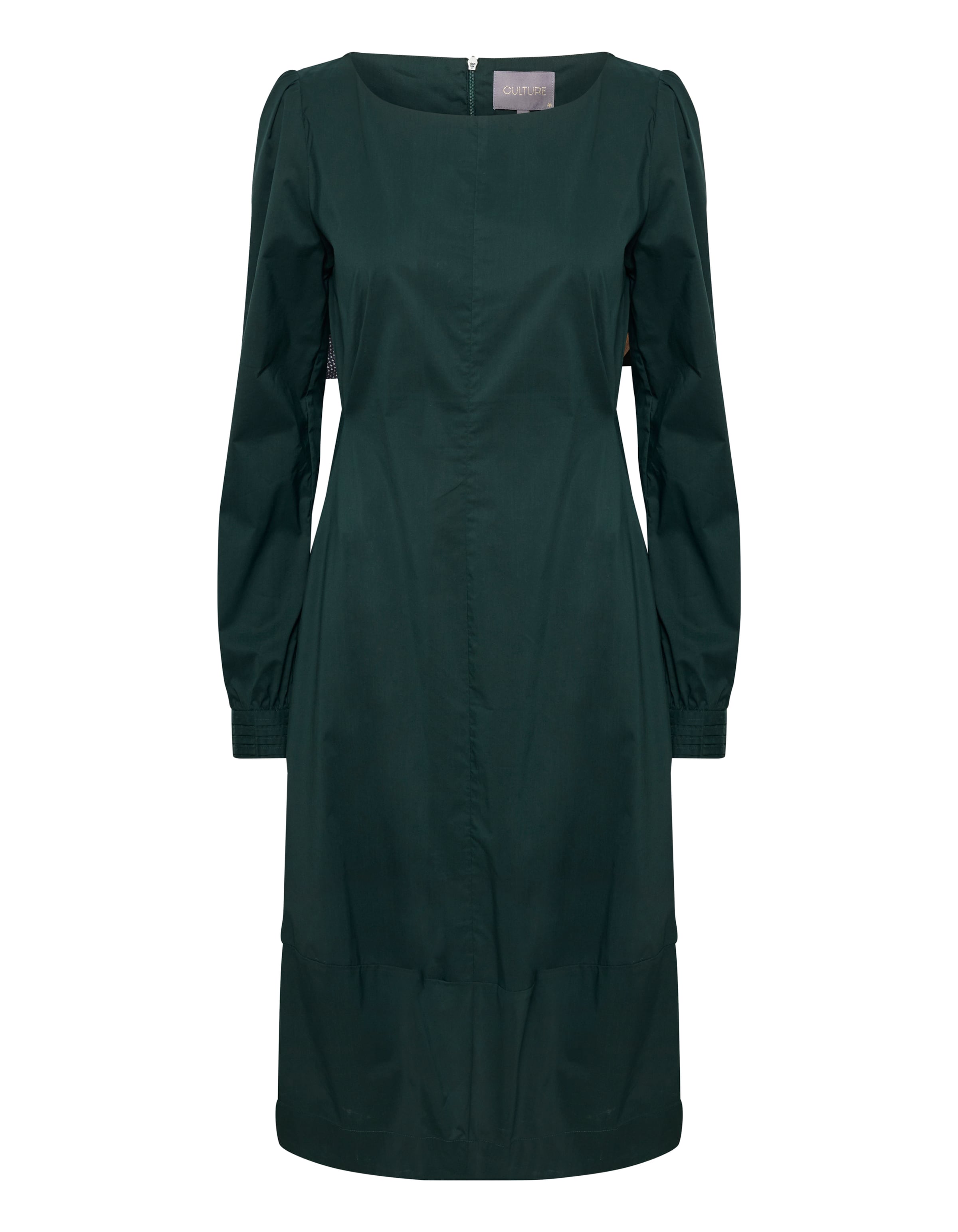 CULTURE Kjole 'Antoinett' i grøn: forside