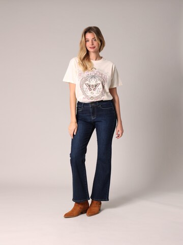 Deeluxe T-Shirt 'CELESTE' in Gelb