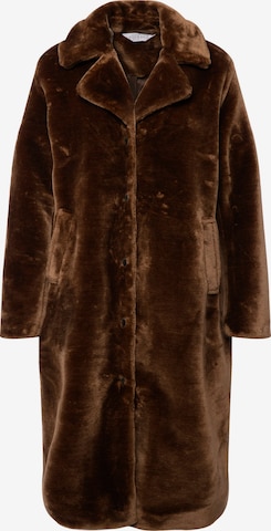 Studio Untold Winter Coat in Brown: front