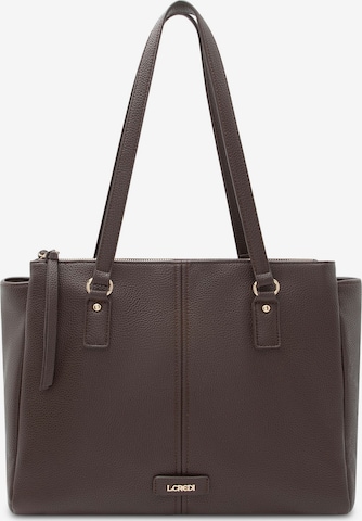 Shopper 'Rachida' di L.CREDI in marrone: frontale
