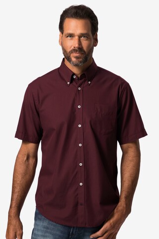 JP1880 Regular fit Button Up Shirt in Red: front