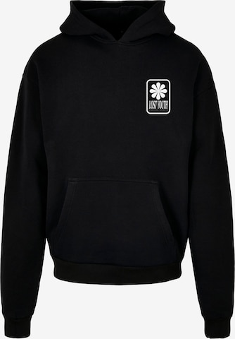 Lost Youth Sweatshirt i svart: framsida