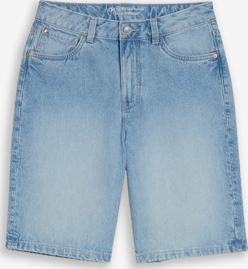 TOM TAILOR DENIM - Loosefit Calças de ganga 'ELIN' em azul: frente
