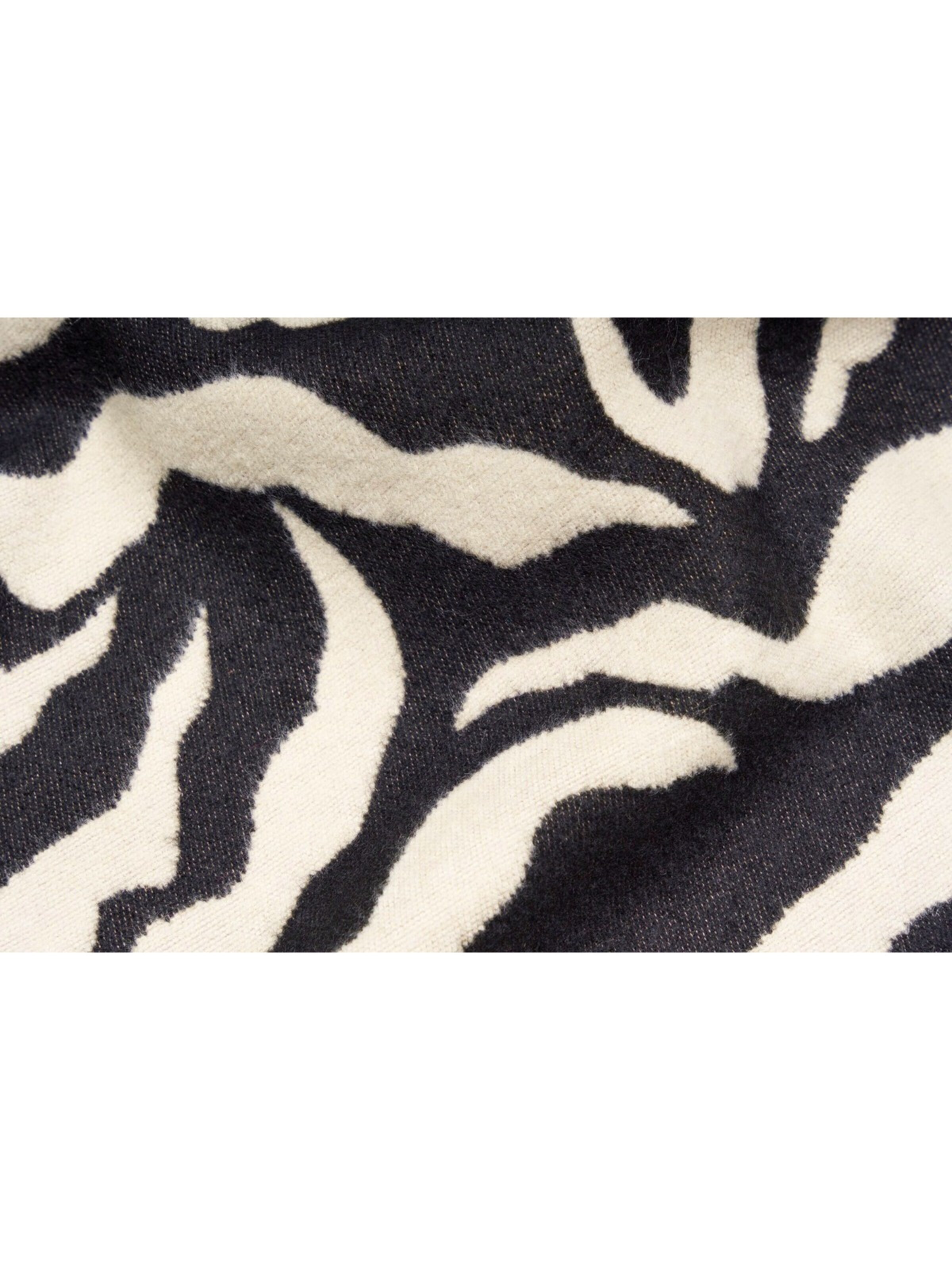 styleBREAKER Schal 'Schal mit Zebra Muster'‌‌‌ in Mischfarben