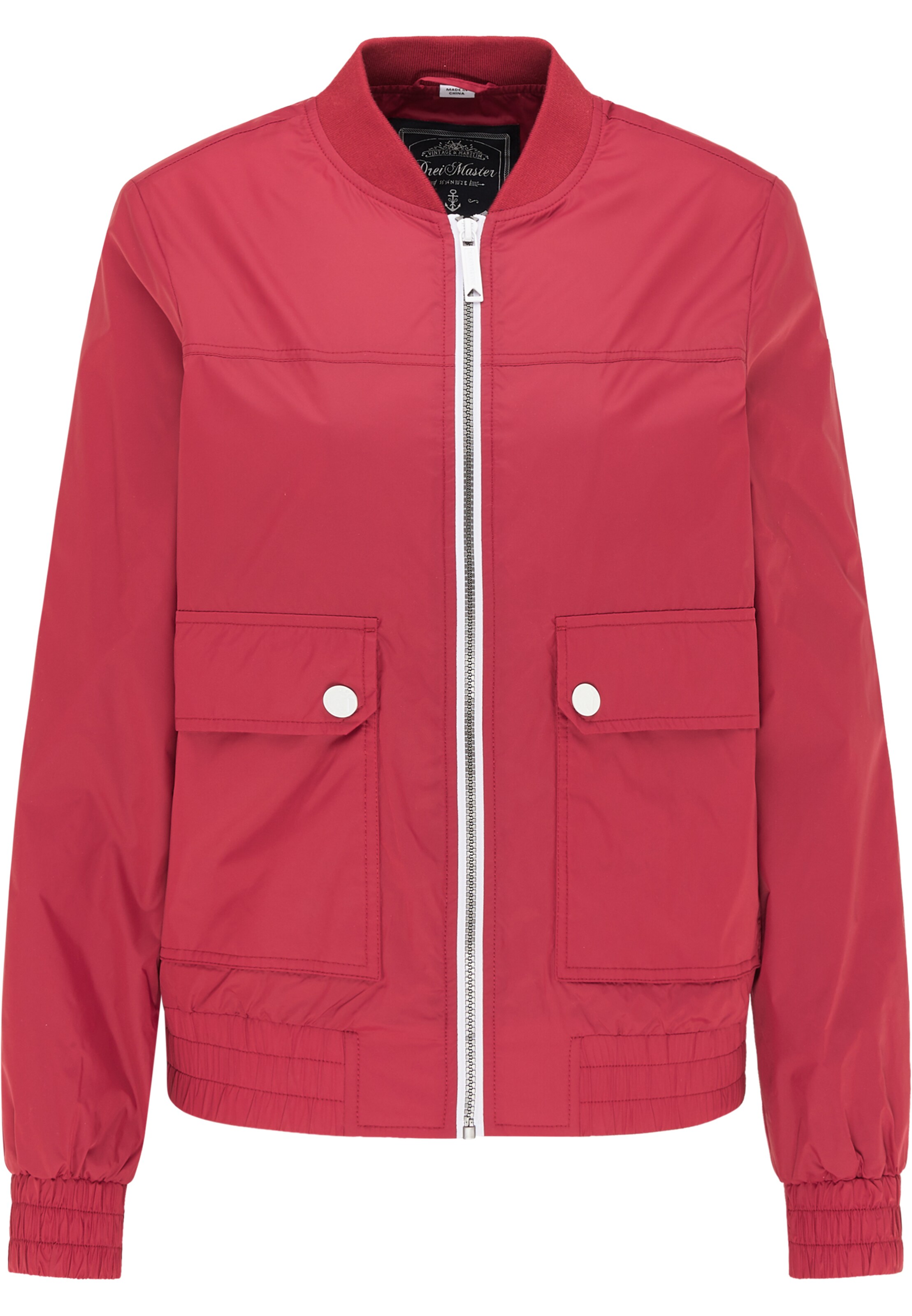 Veste mi-saison DreiMaster Maritim en rouge : devant