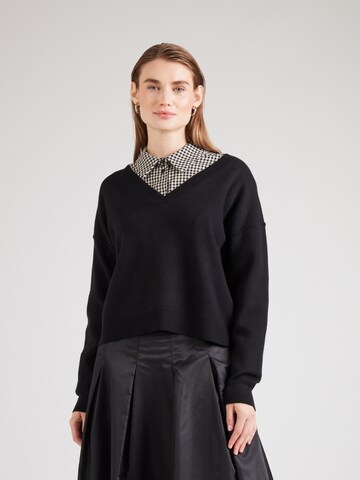 VERO MODA Pullover 'VMGOLD LINK' i sort: forside