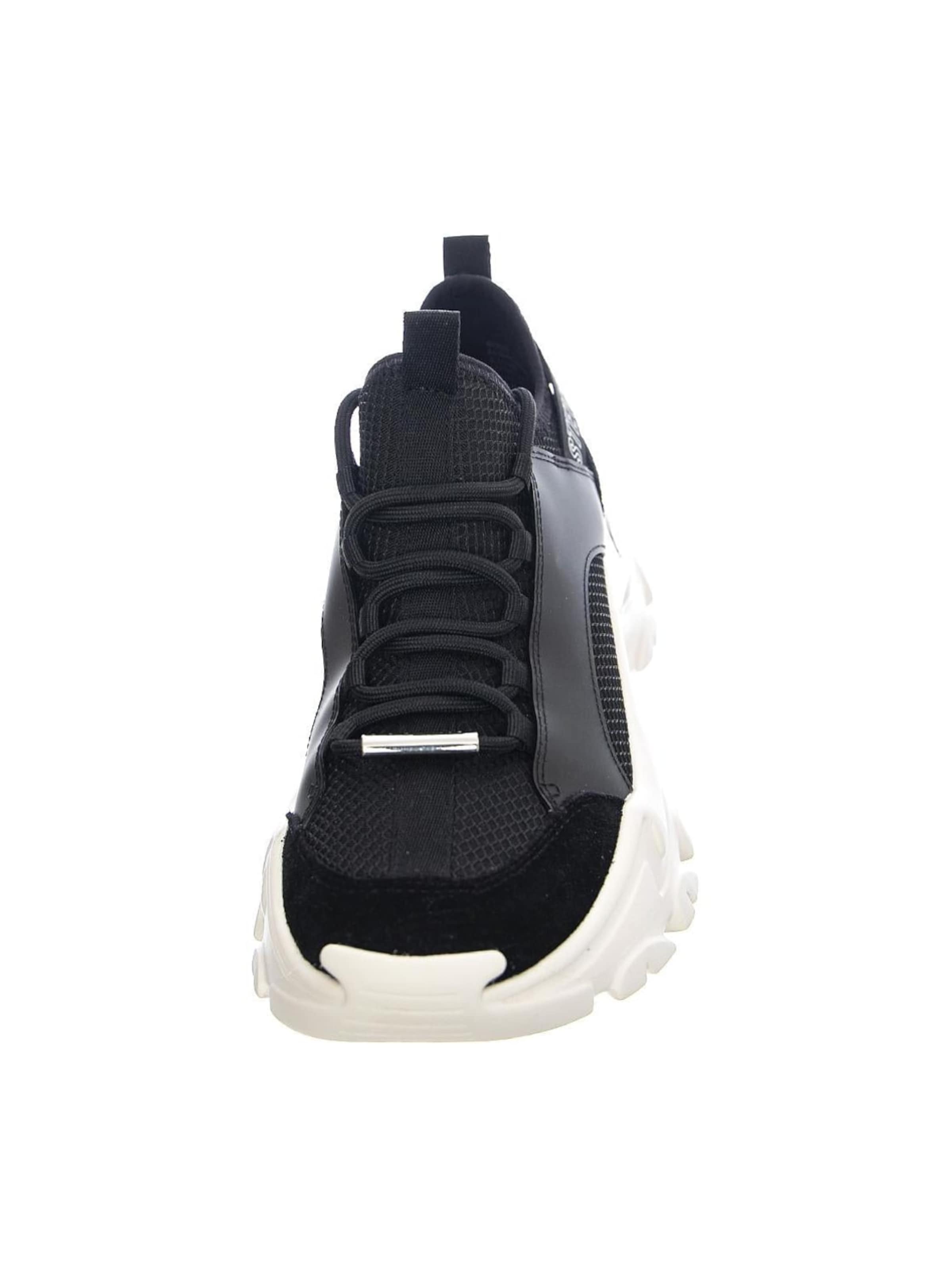 STEVE MADDEN Sportslig snøresko 'Womens Medusa Black Shoes' i sort