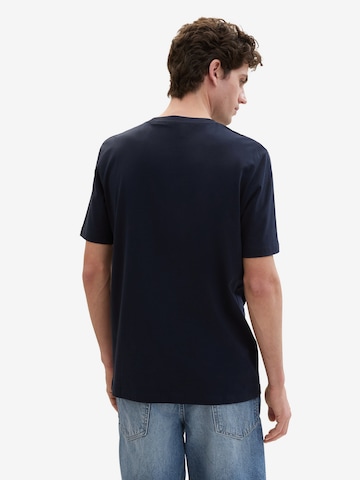 Tricou de la TOM TAILOR DENIM pe albastru