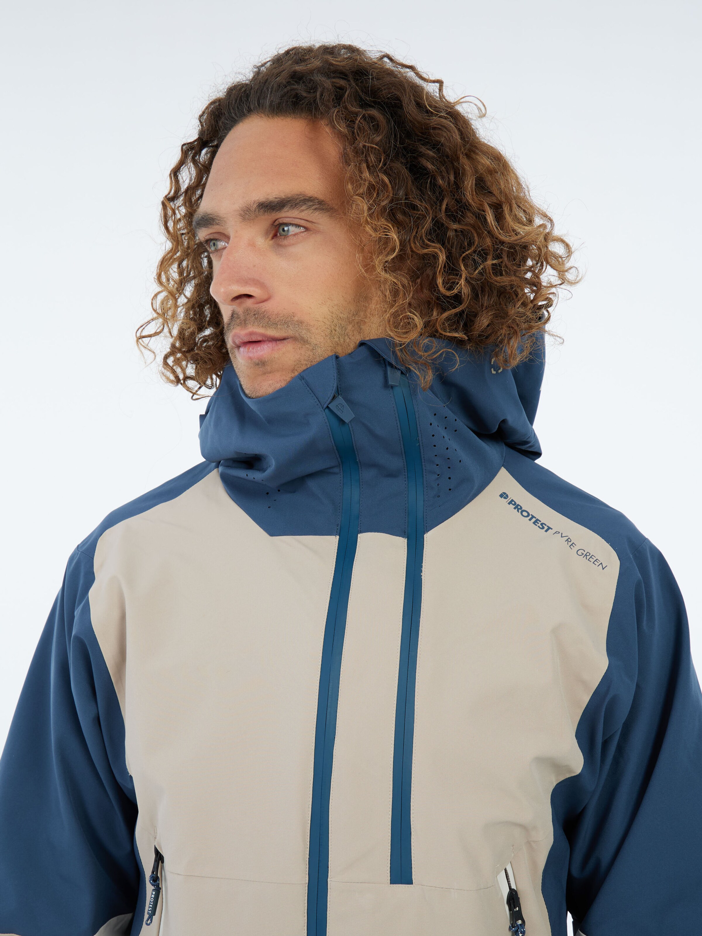 PROTEST Sportjacke 'PRTThrow'‌‌‌‌‌ in Blau