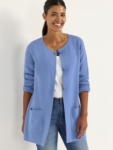 Cardigan Cellbes of Sweden en bleu : devant