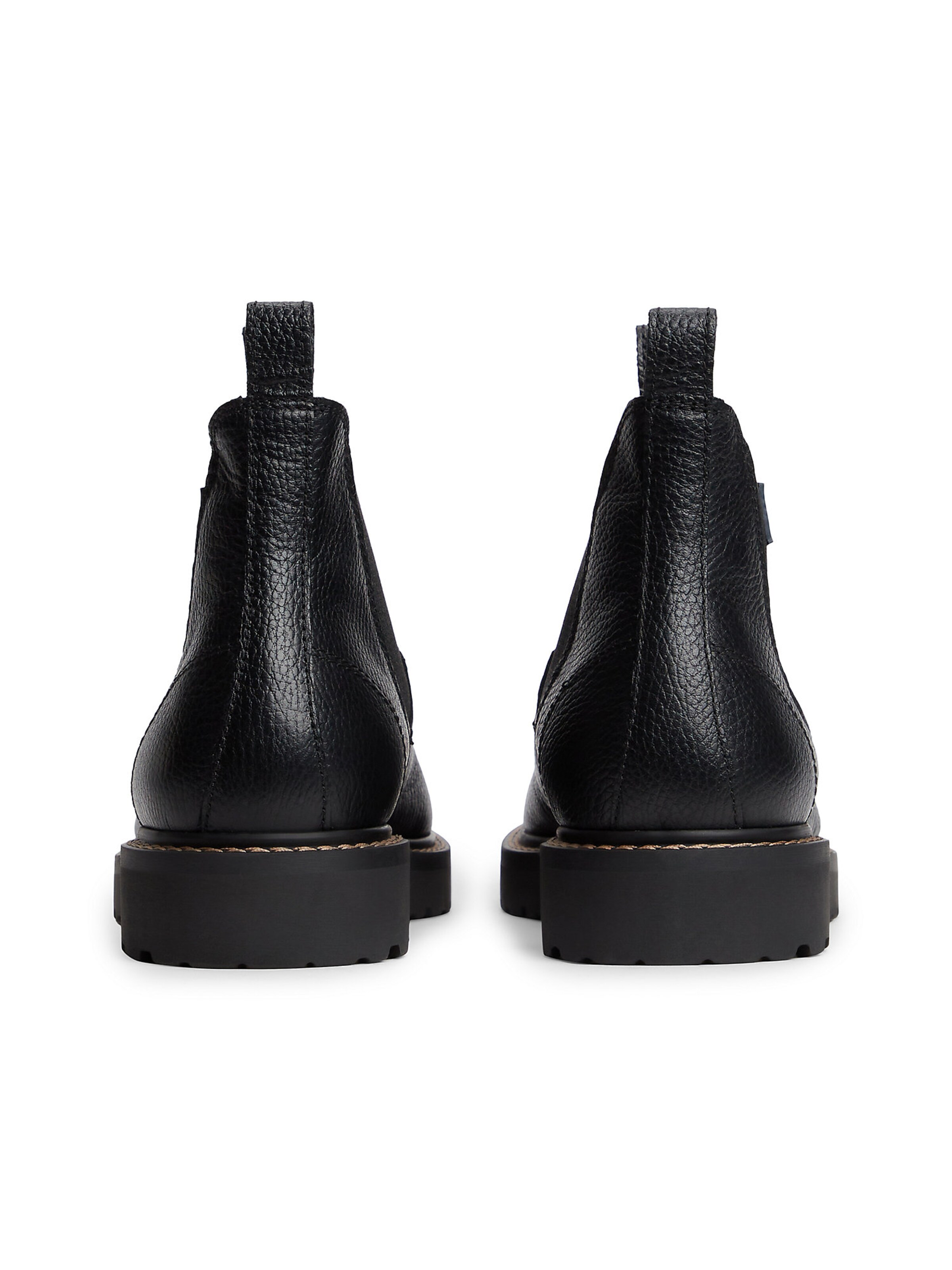 Tommy Jeans Chelsea Boots in Black