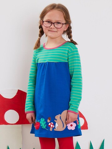 Toby Tiger Dress 'Wald-Druck' in Blue: front