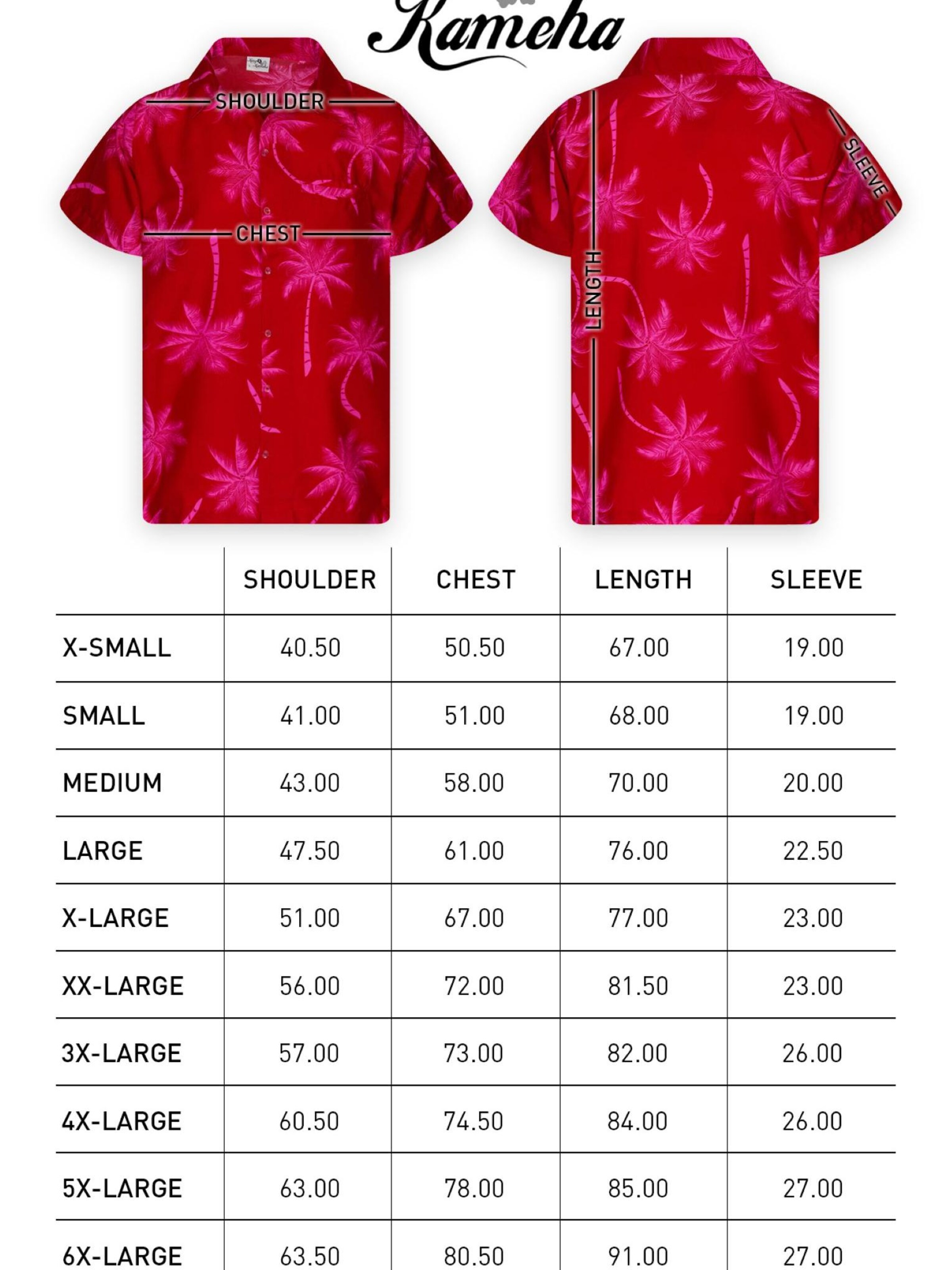 King Kameha Shirt 'Palmshadow' in Pink