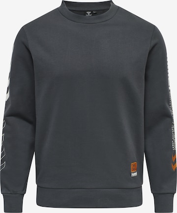 Hummel Sweatshirt 'Birk' in Grey: front