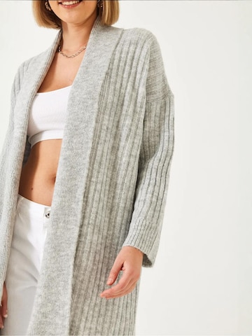 Bianco Lucci Gebreid vest in Grijs