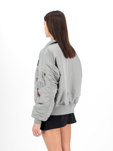 ALPHA INDUSTRIES Vinterjakke 'CWU-45 Heritage' i sølv