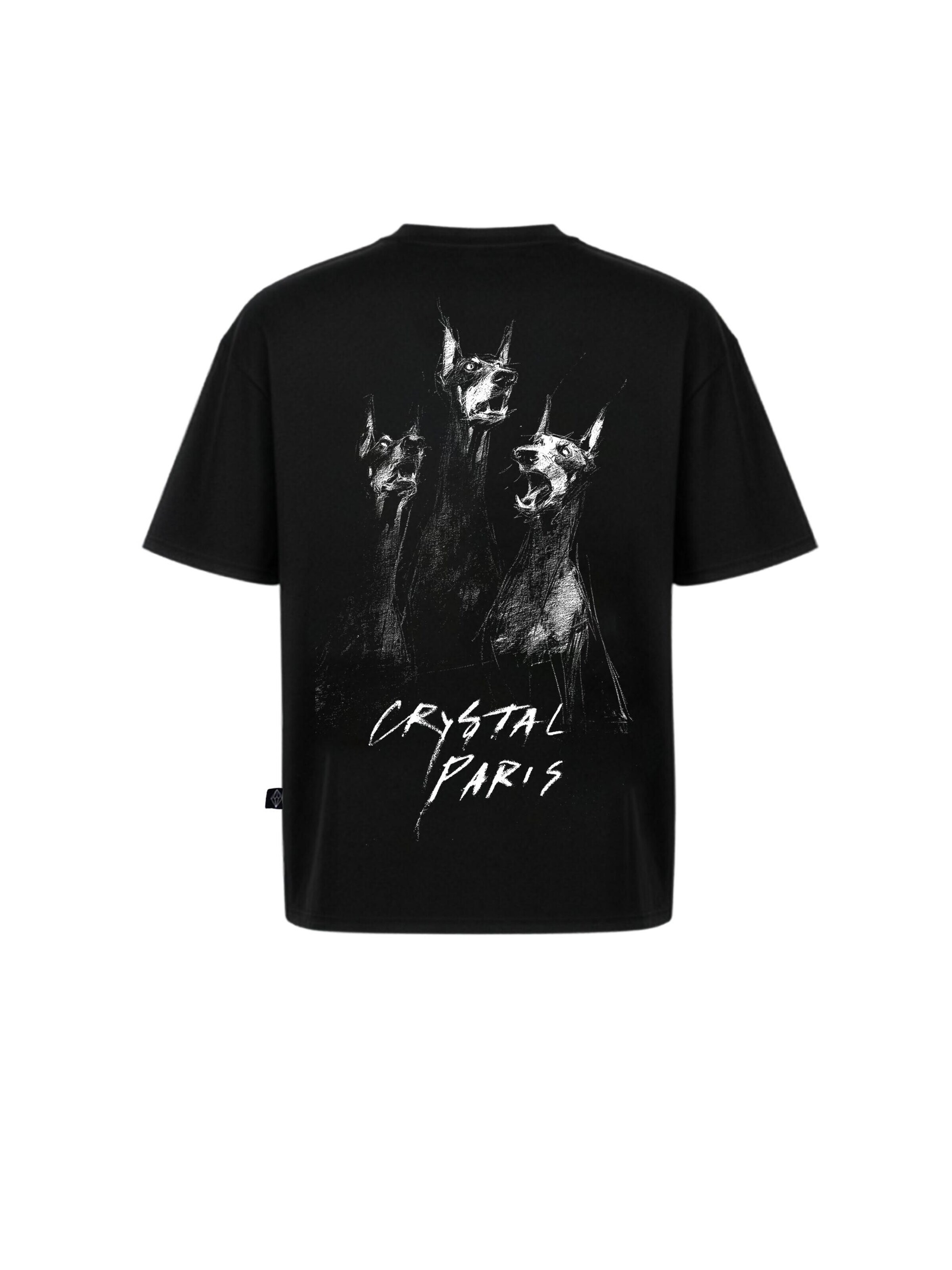 Crystal Paris Shirt 'Pack' in Zwart