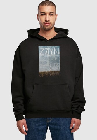 Sweat-shirt 'Zayn - Tracklist Antannae' Merchcode en noir : devant