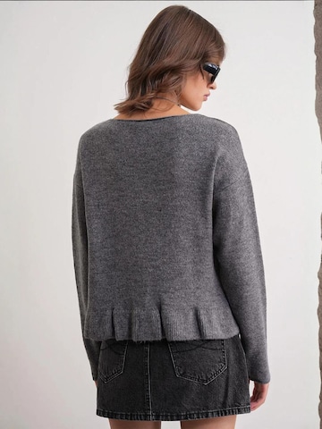 MixRay Pullover 'Pullover'‌‌‌‌ in Grau