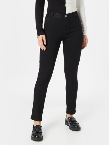 Dorothy Perkins Skinny Jeans 'Ellis' in Schwarz: predná strana