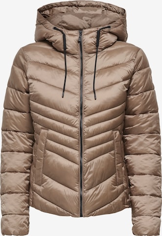 ONLY - Chaqueta de invierno 'ONLMIMI' en marrón: frente