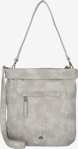 GREENBURRY Shoulder Bag in Grey: front