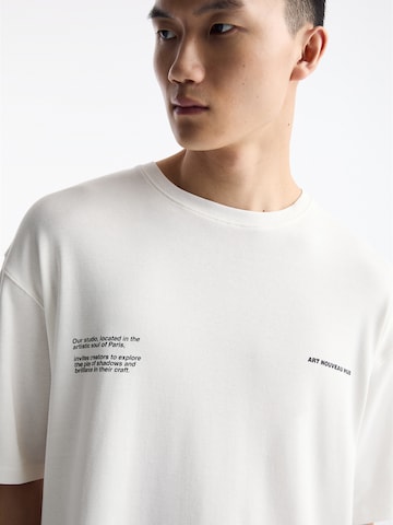 Pull&Bear T-Shirt in Weiß