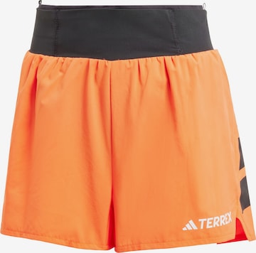 Pantalon de sport 'Xperior' ADIDAS TERREX en orange : devant