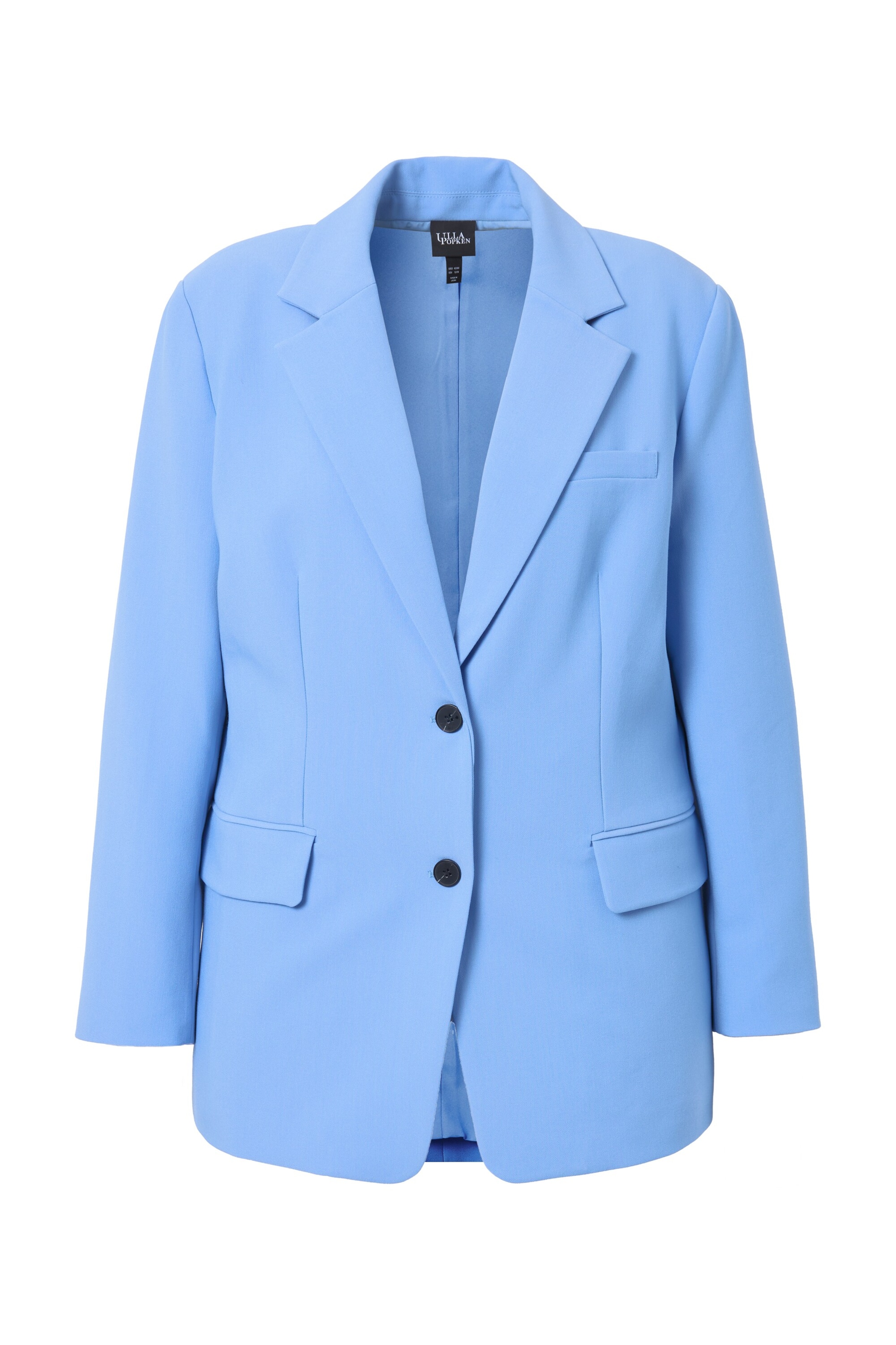 Ulla Popken Blazer in Blau: Vorderseite
