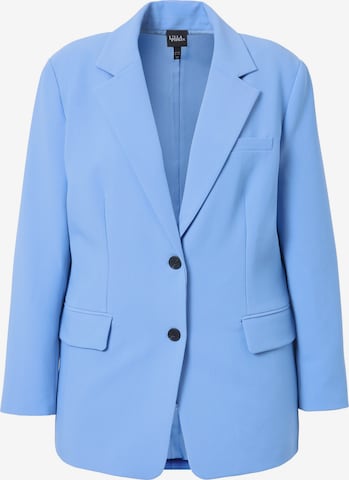 Ulla Popken Blazers in Blauw: voorkant