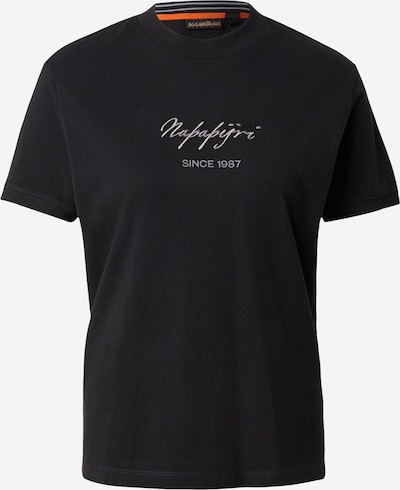 NAPAPIJRI Paita 'S-BARYTE' värissä vaaleanharmaa / musta, Tuotenäkymä