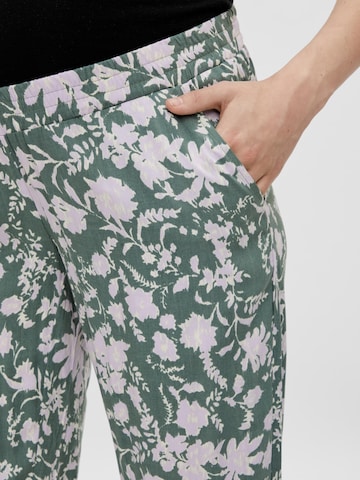 Wide leg Pantaloni 'Thea' de la MAMALICIOUS pe verde