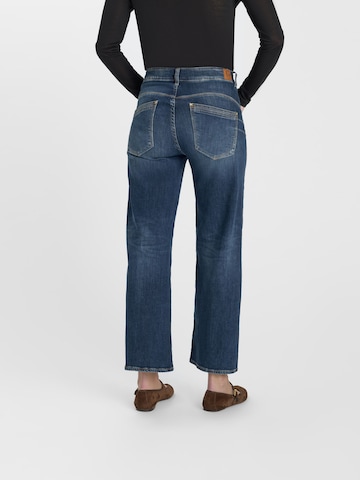 Le Temps Des Cerises Wide leg Jeans in Blauw