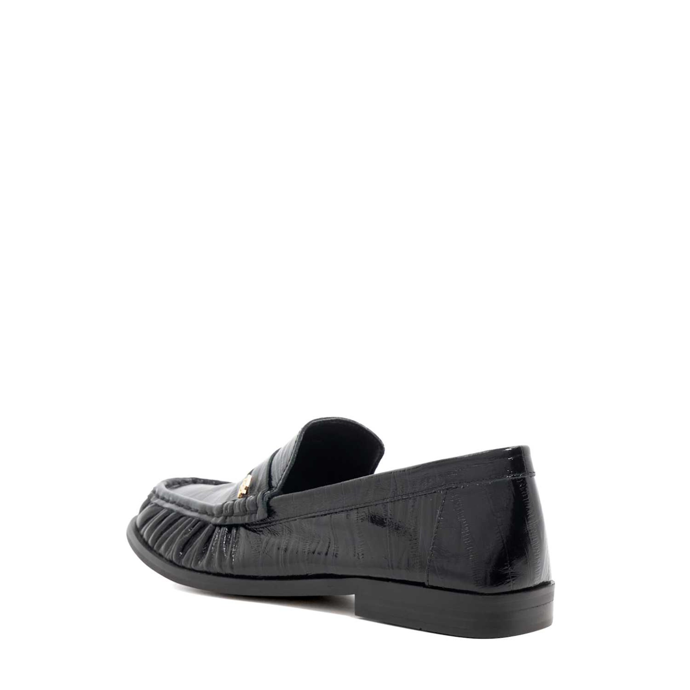 Dune LONDON Mokassin 'Grisella' in Schwarz