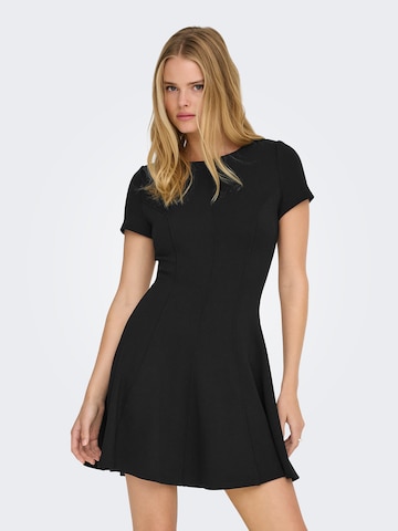 Robe 'ONLKENYA' ONLY en noir : devant