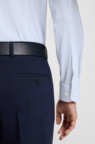 BOSS Regular Fit Hemd 'HANK' in Blau