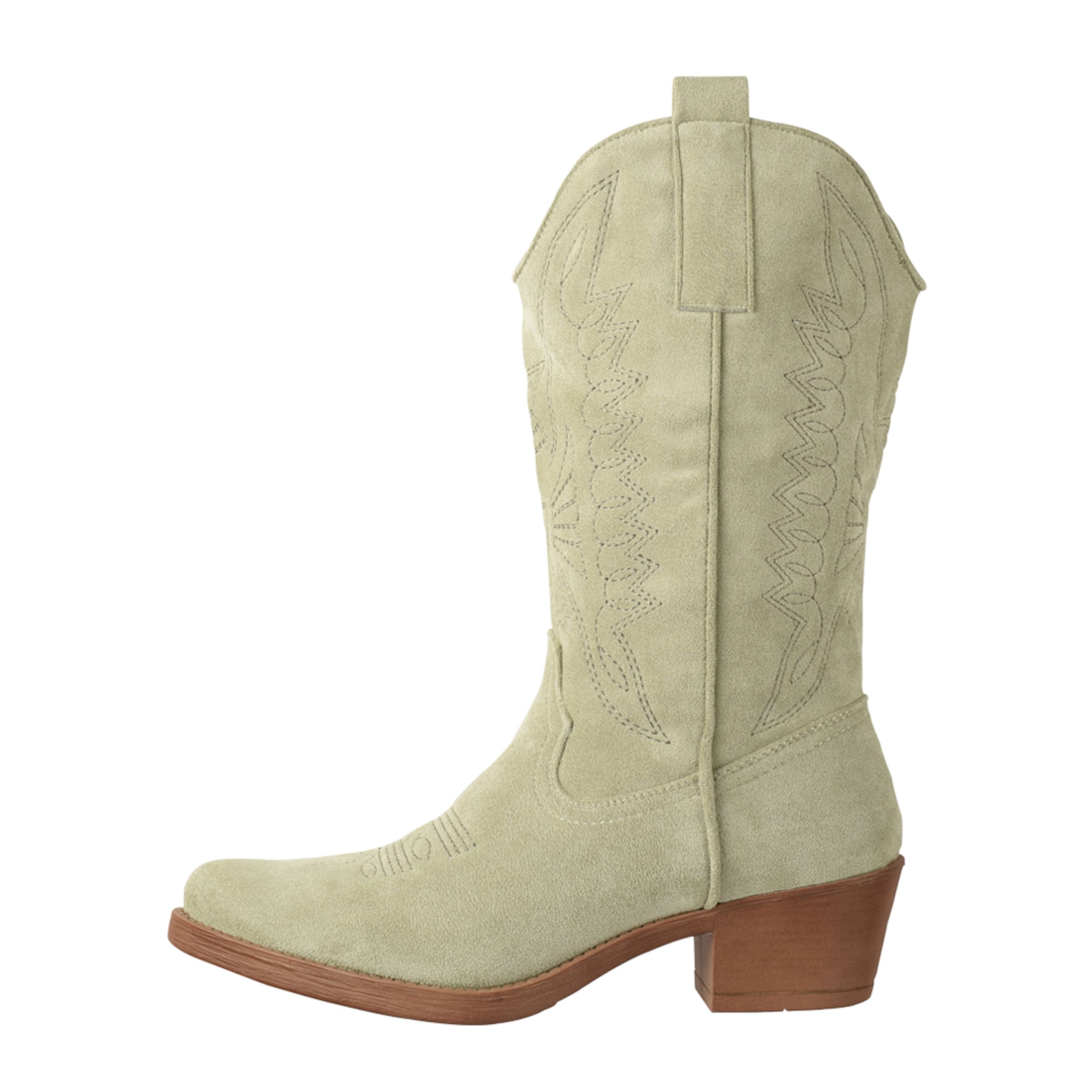 Elara Comwboystøvler i grøn