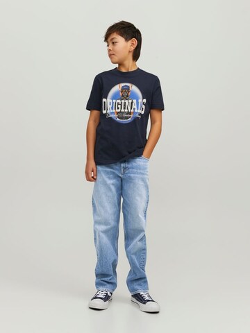 Jack & Jones Junior - Loosefit Calças de ganga 'Chris Original' em azul