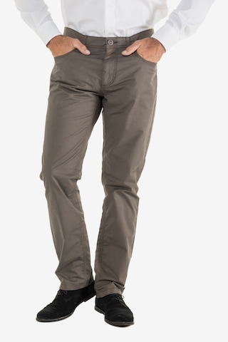 JP1880 Regular Pants in Brown: front