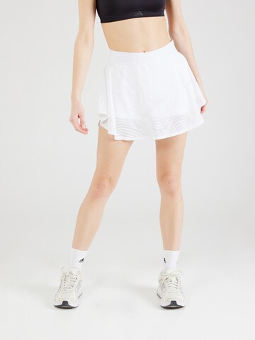 ADIDAS PERFORMANCE - Falda deportiva 'PRO' en blanco: frente