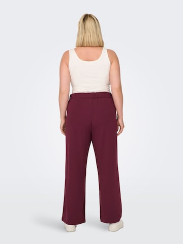 ONLY Carmakoma Wide Leg Hose in Rot