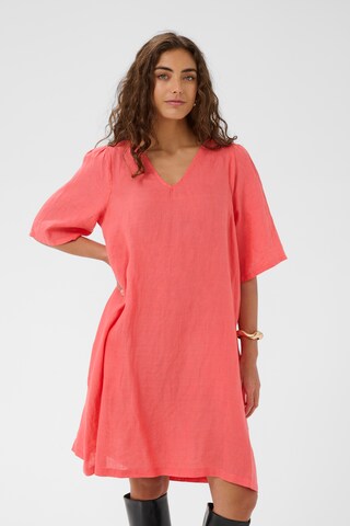 Robe 'Aniela Molly' CULTURE en rouge : devant