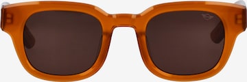 MINI Eyewear Sonnenbrille in Gelb: Vorderseite