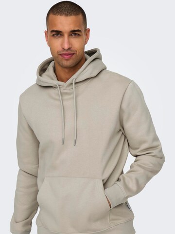 Only & Sons Sweatshirt 'ONSCONNOR' in Grijs