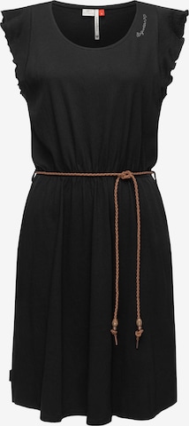 Ragwear Summer dress in Black: front